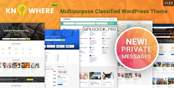 Knowhere Pro v1.5.6 – Multipurpose Directory Theme