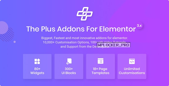 The Plus v5.0.5 – Addon for Elementor Page Builder WordPress Plugin