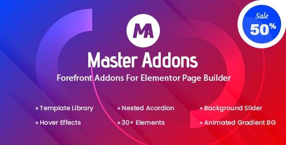 Master Addons for Elementor (Pro) v1.7.4