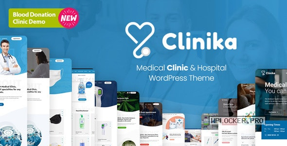 Clinika v1.8 – Medical Clinic WordPress Theme