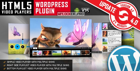 HTML5 Video Player v5.3.3 – WordPress Plugin