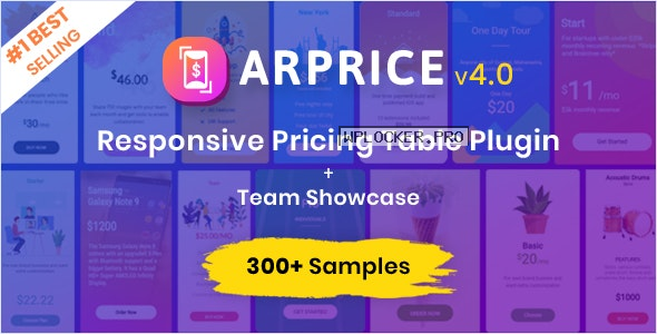 ARPrice v4.0 – Ultimate Compare Pricing table plugin