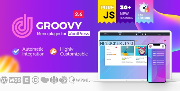 Groovy Menu v2.6.1 – WordPress Mega Menu Plugin