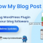Follow My Blog Post v2.1.1 – WordPress / WooCommerce Plugin