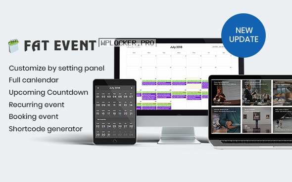 FAT Event v5.5 – WordPress Event and Calendar Booking