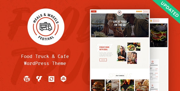 Meals & Wheels v1.0.1 – Street Festival & Fast Food Delivery WordPress Theme