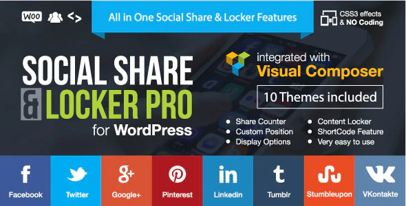 Social Share & Locker Pro WordPress Plugin v7.8