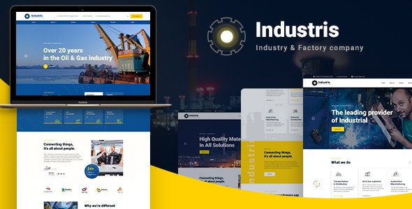 Industris v1.0.3 – Factory & Business WordPress Theme