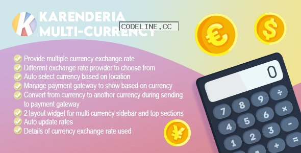 Karenderia Multi-Currency v1.0