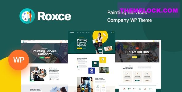 Roxce v1.0.8 – Painting Services WordPress Theme