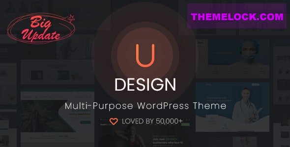 uDesign v4.2.0 – Responsive WordPress Theme