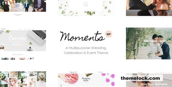Moments v2.2 – Wedding & Event Theme