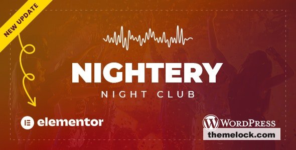 Nightery v2.0 – Night Club WordPress Theme