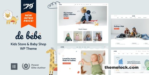 Debebe v1.0 – Baby Shop and Children Kids Store WordPress