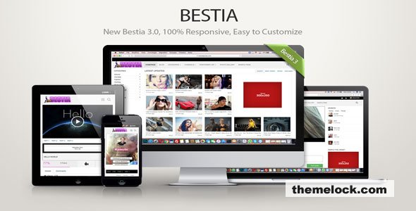 Bestia v3.4.0 – Responsive WordPress Video Tube Theme