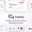 Talkie v1.1.5 – Chatbot and Tech Startup WordPress Theme