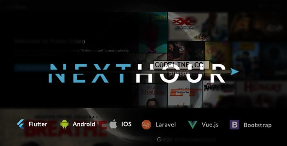 Next Hour v3.3 – Movie Tv Show & Video Subscription Portal Cms Web and Mobile App