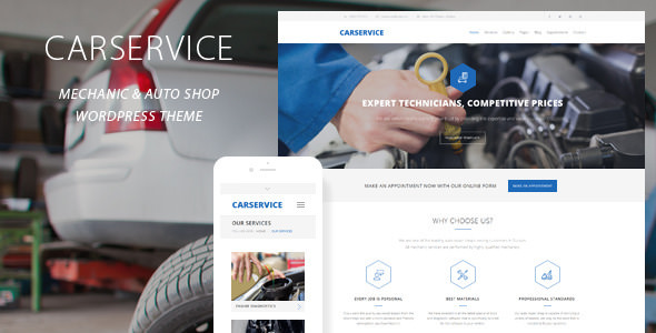 Car Service v6.7 – Mechanic Auto Shop WordPress Theme