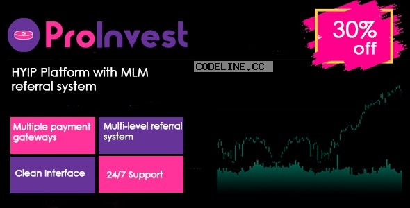 ProInvest v3.0 – CryptoCurrency and Online Investment Platform