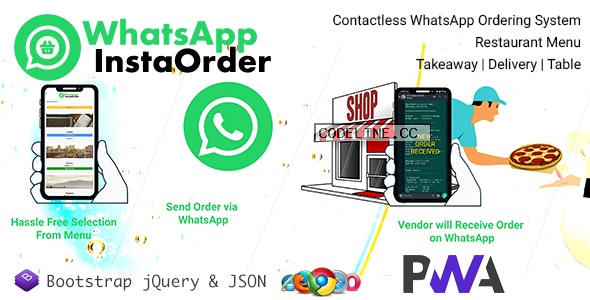 WhatsApp InstaOrder – ContactLess WhatsApp Ordering