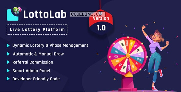 LottoLab v1.0 – Live Lottery Platform