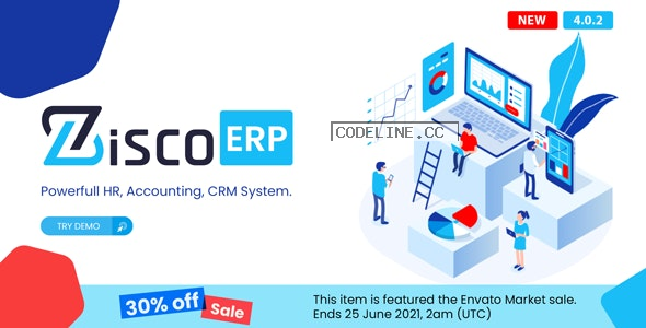 ZiscoERP – Powerful HR, Accounting, CRM System 2 May 2021