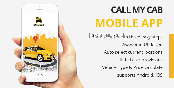 Online Taxi Booking App – Call My Cab Mobile App