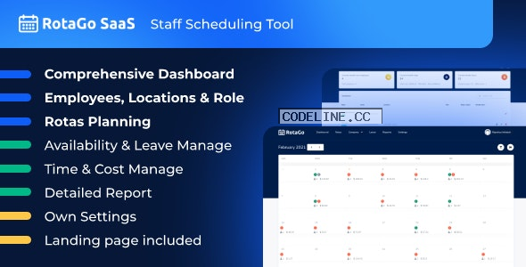 RotaGo SaaS v5.1.0 – Staff Scheduling Tool