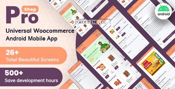 ProShop v6.0 – WooCommerce Multipurpose E-commerce Android Full Mobile App + kotlin