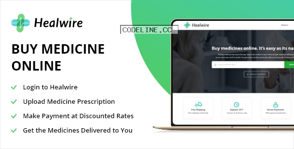 Healwire v4.0 – Online Pharmacy