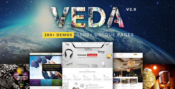 VEDA v3.7 – Multi-Purpose Theme