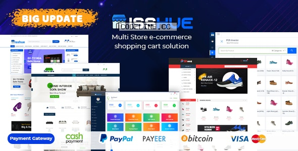 Isshue v4.0 – Multi Store eCommerce Shopping Cart Solution