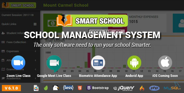 Smart School v6.1.0 – School Management System