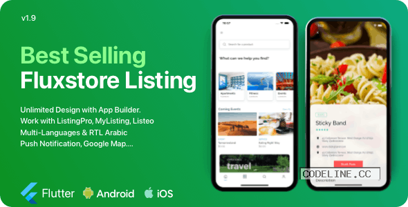 FluxStore Listing v2.0 – The Best Directory WooCommerce app by Flutter