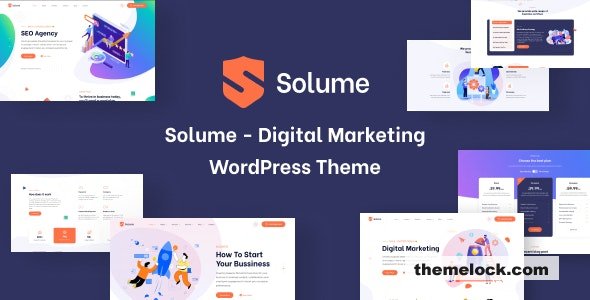 Solume v1.0 – Digital Marketing WordPress Theme