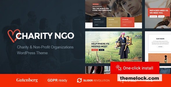 Charity NGO v1.1.5 – Donation & Nonprofit Organization WordPress Theme