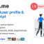 Profile.me v1.9 – Saas Multiuser Profile & Resume Script