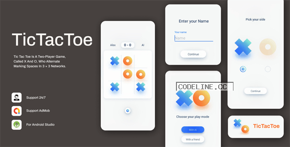 Tic Tac Toe v1.0.3 – Simple & Minimal Game