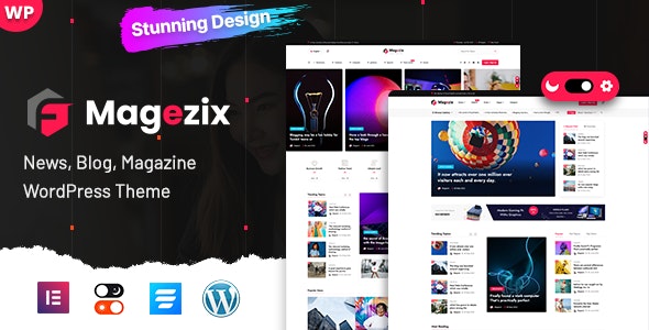 Magezix v1.0 – WordPress Newspaper Magazine Theme