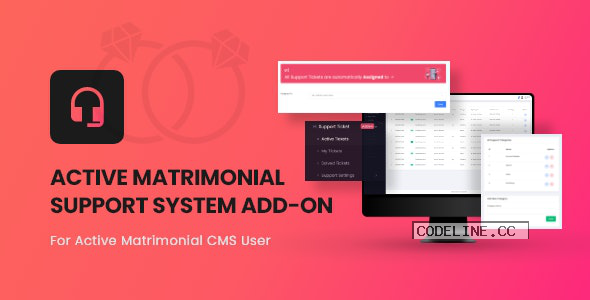 Active Matrimonial Support Ticket add-on v1.0