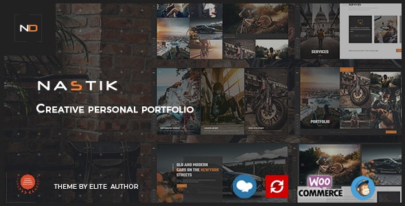Nastik v4.8 – Creative Portfolio WordPress Theme