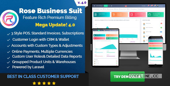 Rose Business Suite v4.0 – Accounting, CRM and POS Software