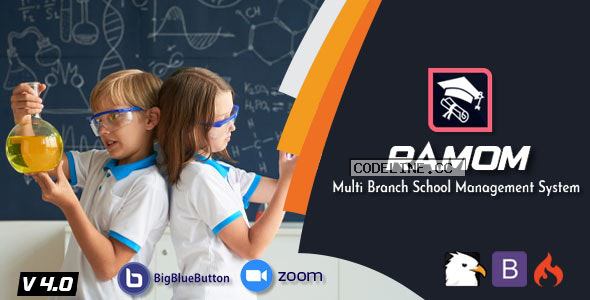 Ramom School v4.0 – Multi Branch School Management System