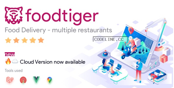 FoodTiger v2.4.3 – Food delivery – Multiple Restaurants