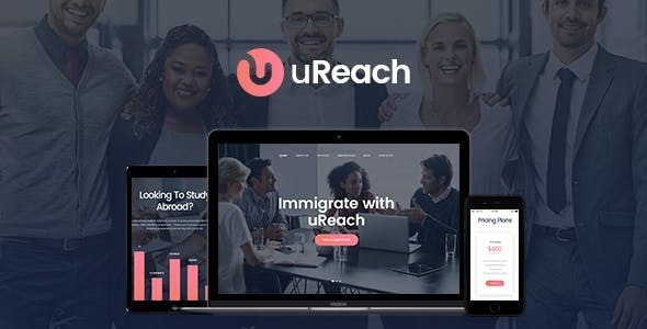 uReach v1.1.5 – Immigration & Relocation Law Consulting WordPress Theme