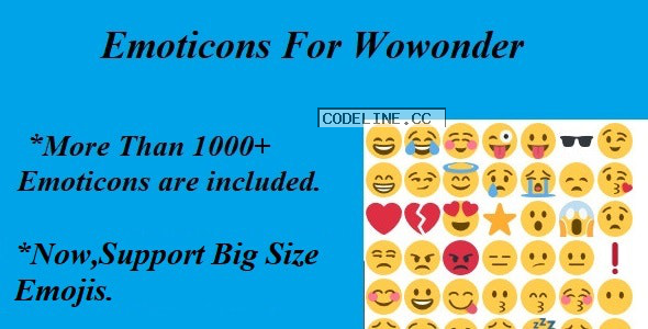 Emoticons For Wowonder – 15 April 2021