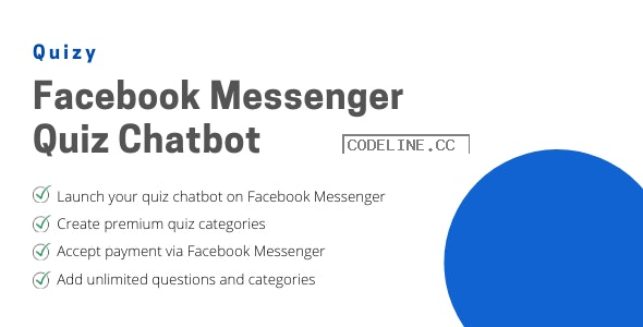 Quizy v1.0 – Facebook Messenger Quiz Chatbot