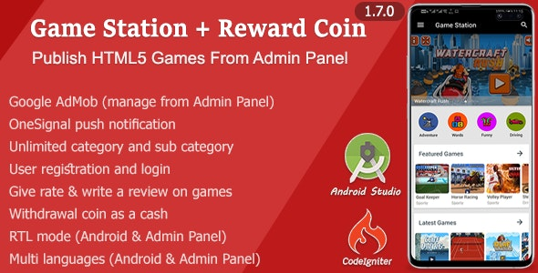 Game Station + Reward Coin v1.6.0