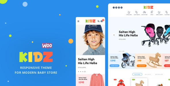 KIDZ v5.0 – Baby Store WooCommerce Theme
