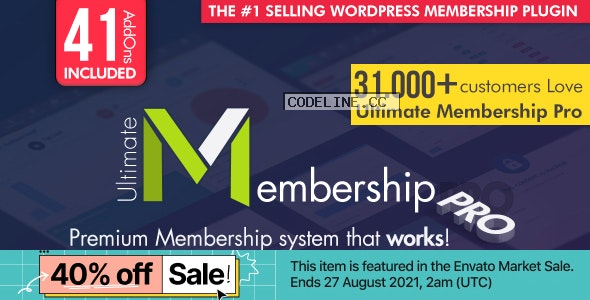 Ultimate Membership Pro WordPress Plugin v10.0